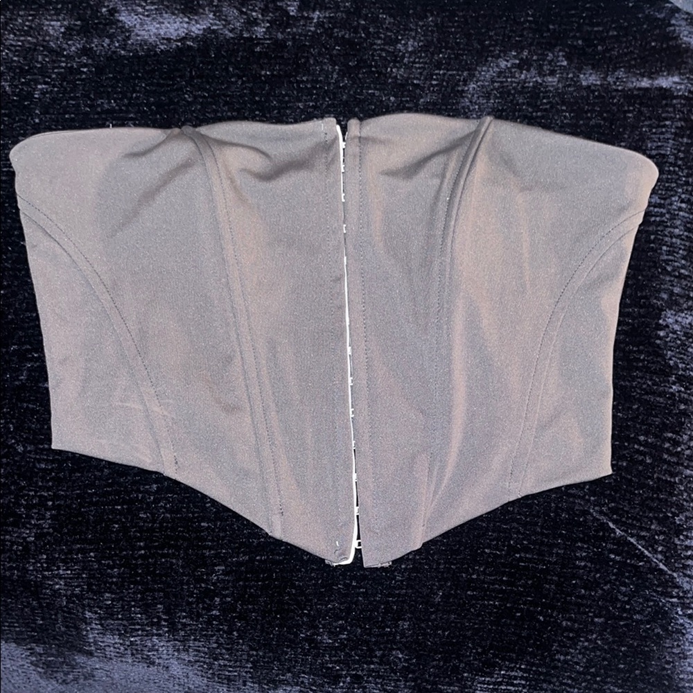 Stylish Strapless Corset Top